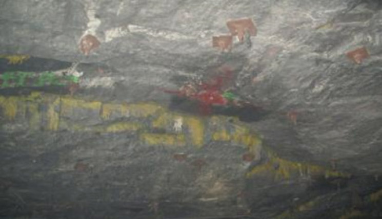 Sharp brows and bolts encountered along survey line